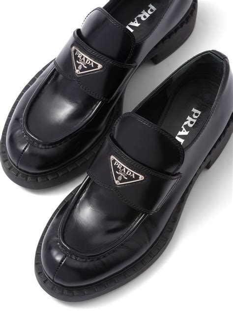 prada loafers chunky|clearance Prada loafers.